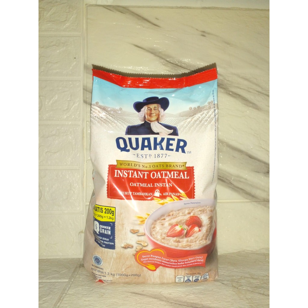 

Quaker oat 1kg + 200gr