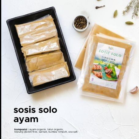 

Kedai Mpasi Sosis Solo Ayam Organik Gluten Free (5pcs)|Sosis Ayam|Sosis Ayam Gluten Free