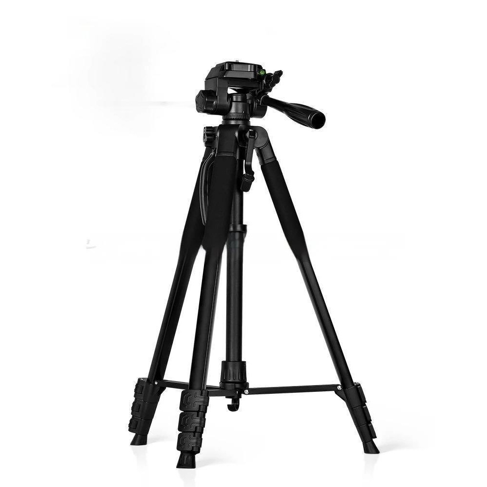 F180T Professional Tripod 180cm Phone HolderMultifunction Outdoor Portable Tripod for Live Streaming