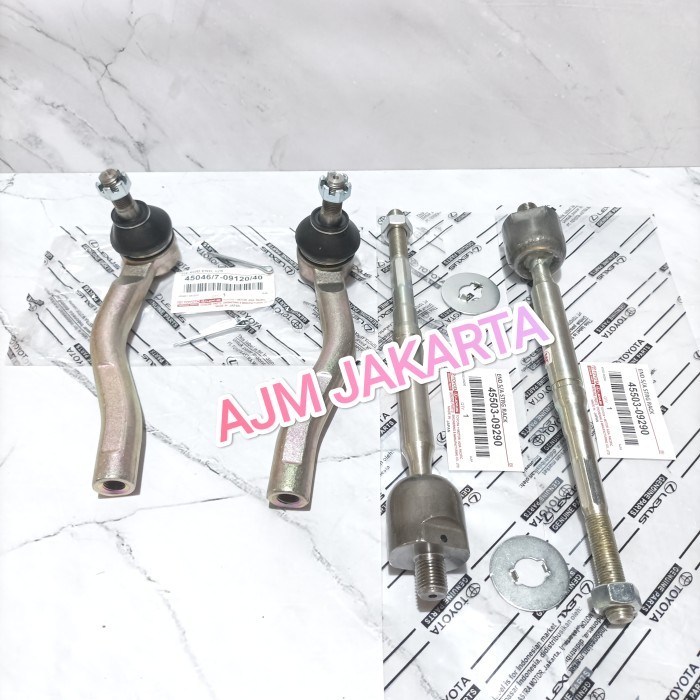 Tie rod end + rack end long tie rod vios gen1 2003-2006 ori japan