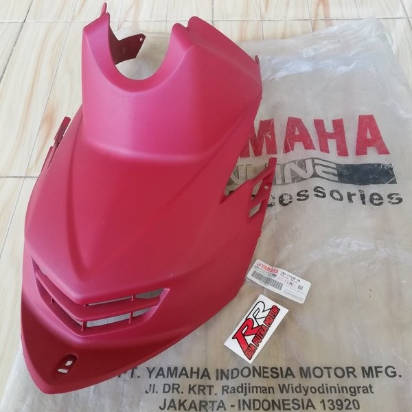cover tutup dek body kasar blok mesin bawah jok original ori yamaha mio soul lama old karbu 14D mera