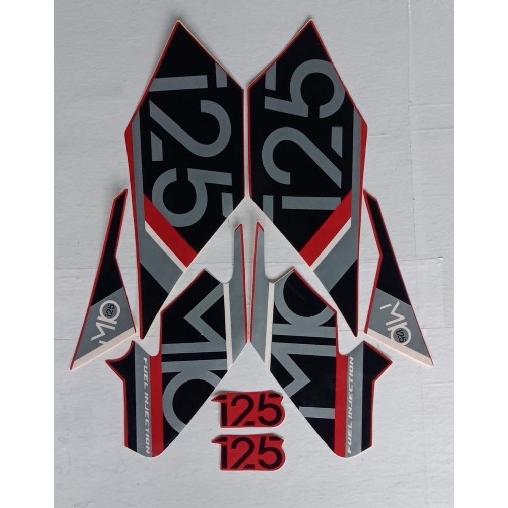 Stiker Striping Mio M3 2017 - List Stiker Standar MIO M3 2017 - Striping Standar MIO M3 2017