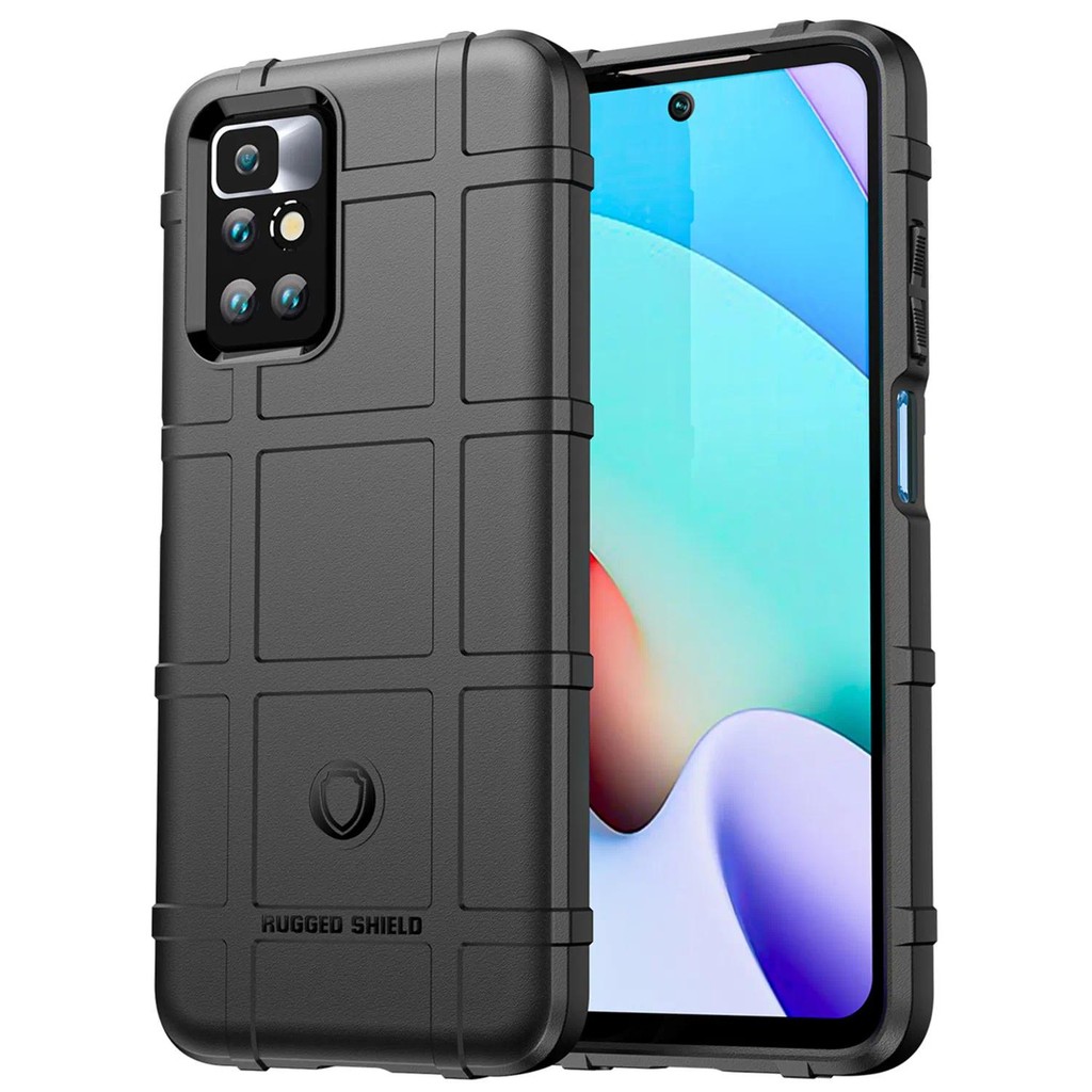 Untuk Xiaomi Redmi 10 redmi10 prime 2022 Armor Shield Case Soft Silicone Back Cover untuk redmi10 20