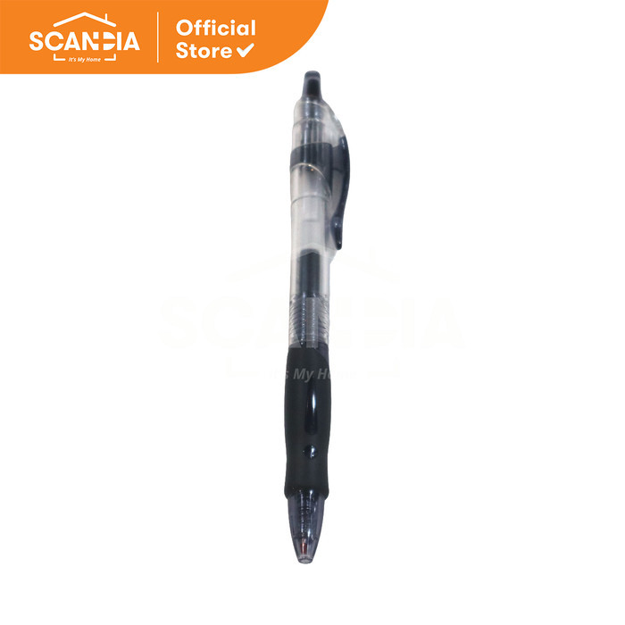 

SCANDIA Pulpen Retractable Gel Pen Black 0.5Mm Comfort Grip (00003390)