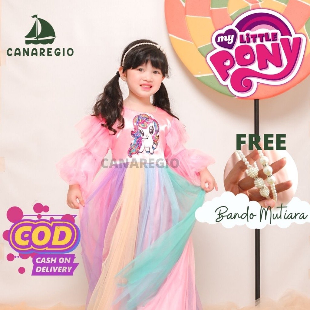 QW24F MY LITTLE PONY / BAJU ANAK PEREMPUAN UNICORN /DRESS MY LITTLE PONY /BAJU ANAK UNICORN /BAJU LI