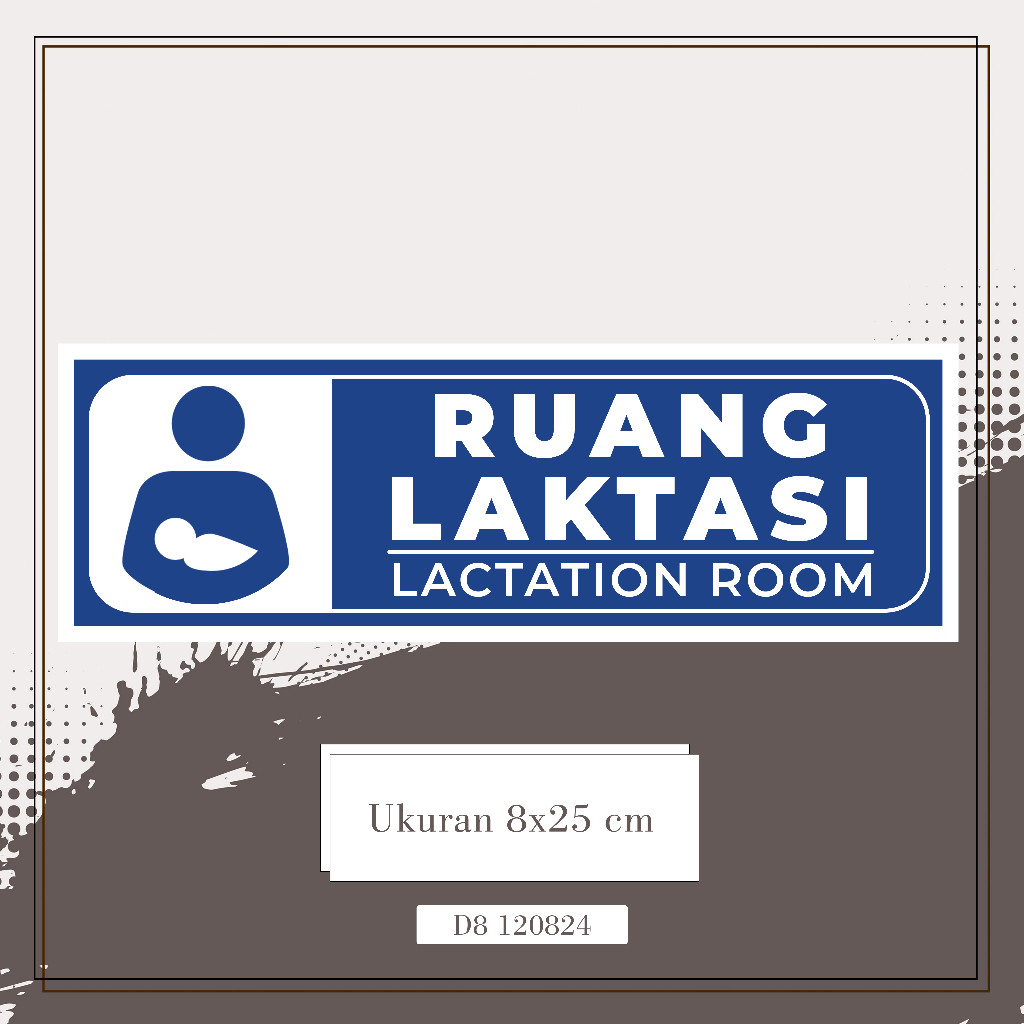 

Stiker Ruang LAKTASI - Puskesmas -Poli Klinik - Rumah Sakit Ibu dan Anak