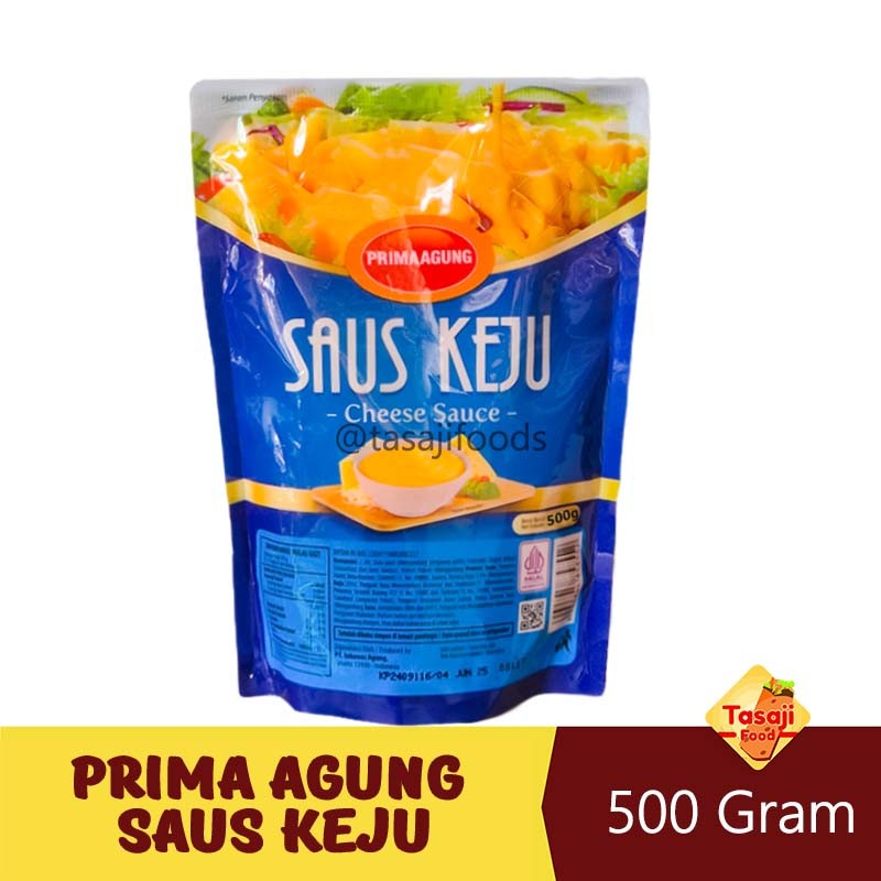 

Prima Agung Saus Keju 500 Gram Cheese Sauce