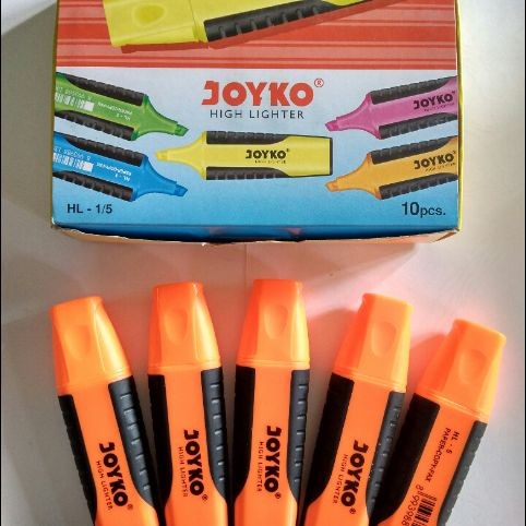 

Highlighter / Marker Joyko HL-5 Warna Light Orange