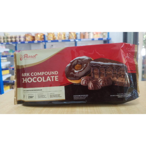 

parrot dark compon coklat 250 g