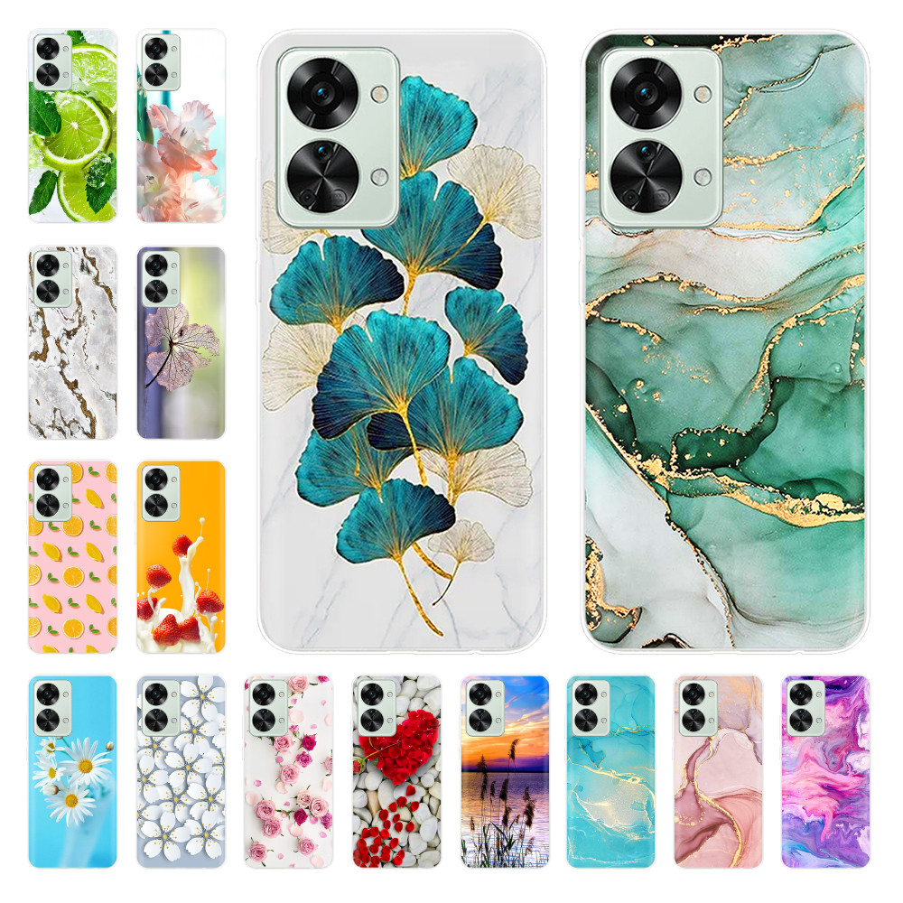 For OnePlus Nord 2T Case For OnePlus Nord 2T Cover Silicone TPU Fundas Phone Capa Protector Case One