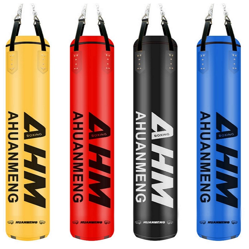 PU Leather Kick Boxing Sandbag for Men, Punching Bag, Boxing Punching Bag, MMA  Thai, Taekwonda, San