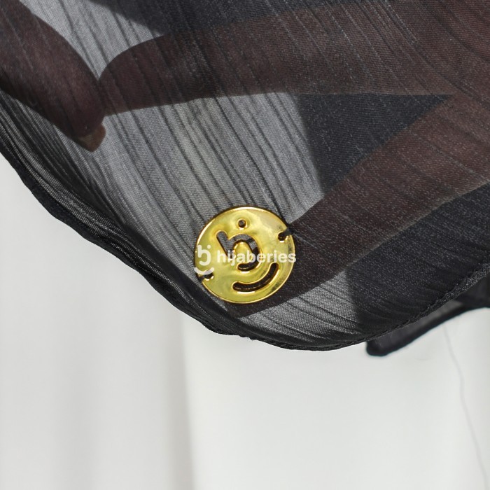 ✨TERLARIS✨ -Hijaberies - Shimmer Silk Pashmina (Hijab Pashmina bahan Shimmer) - Iced Latte