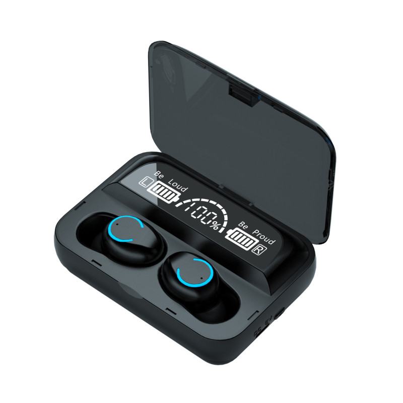 Universal bluetooth-compatible 5.1 Headset Waterproof F9-47 Earbuds Tws Earphone With Charging Box W