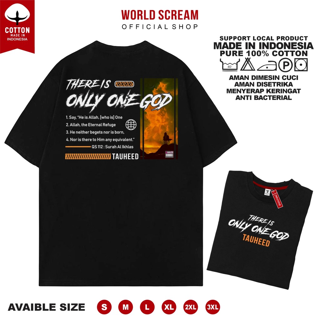 Kaos Muslim Hijrah Dakwah KODE TAUHID