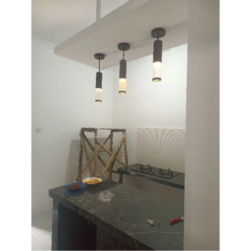 lampu hias minibar minimalis