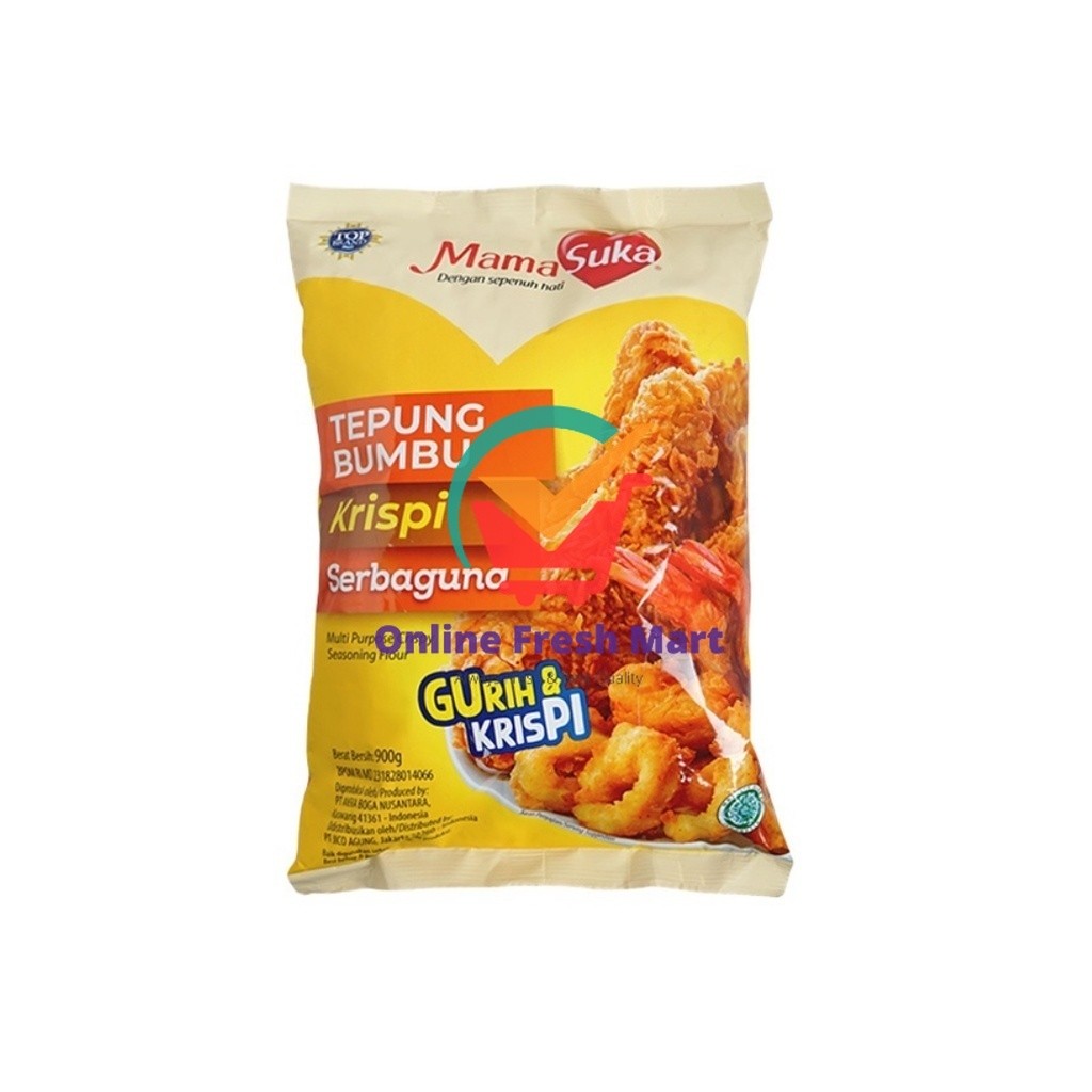 

Mamasuka Tepung Bumbu Krispi Serbaguna 900g - Online Fresh Mart