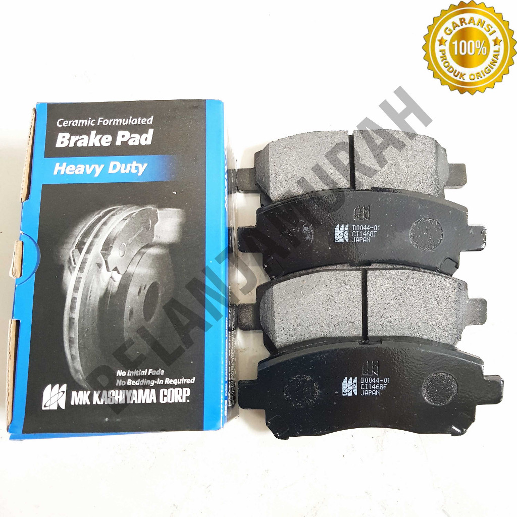 Brake Pad / Kampas Rem Depan Avanza Xenia Rush Terios MK Kashiyama Biru 100% Asli