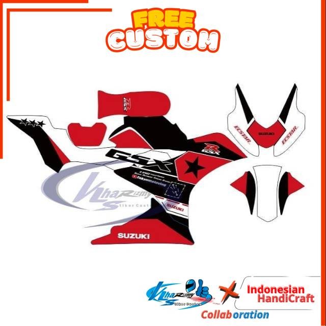 Decal gsx R 150 custom