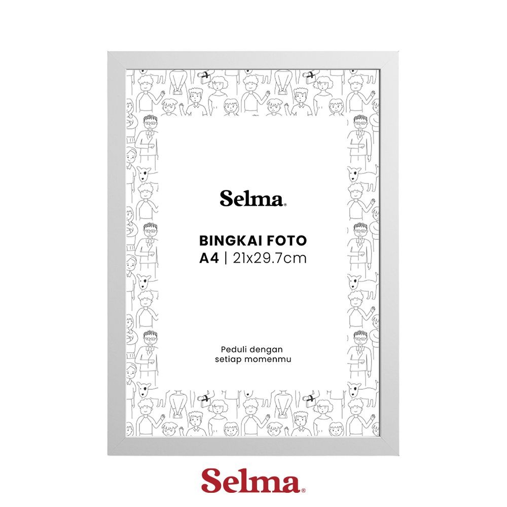 Selma Astrid Bingkai Foto Meja Pigura Aesthetic Frame Tempat Foto Pajangan Dekorasi Rumah Figura