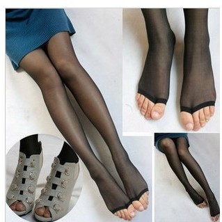 Stocking Open Toe Stoking Jari Terbuka Tipis 15D