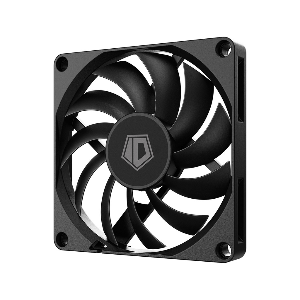 ID-COOLING NO-8010-PWM Case Fan 80*10mm Mini Fan All Black CPU Cooling Fan Addressable PWM Fan for C
