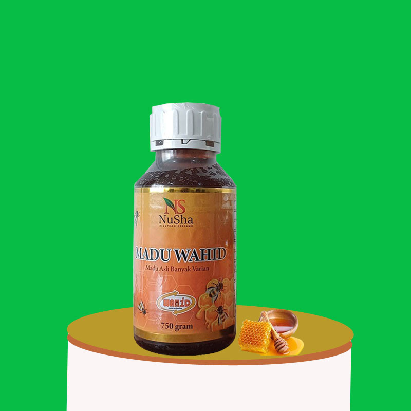

Madu Wahid Karet isi 750gr Madu Murni