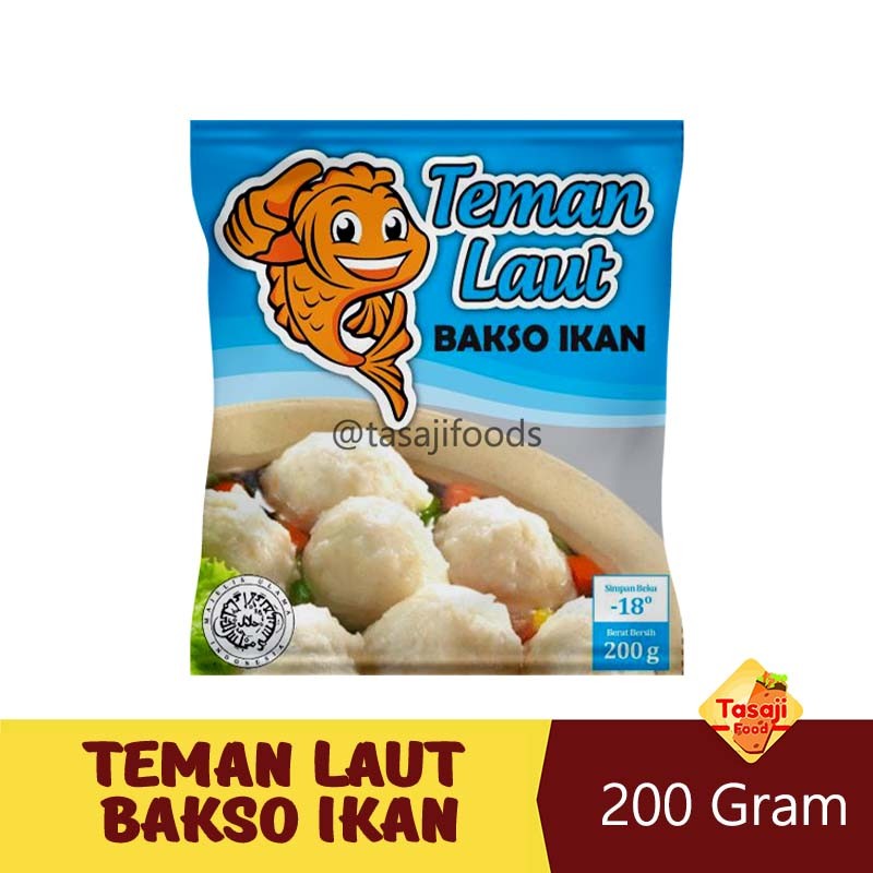 

Teman Laut Bakso Ikan 200gr Olahan Ikan