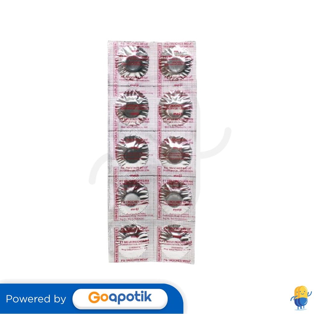 Fg Troches Meiji Strip 10 Tablet