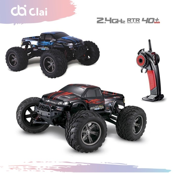 CLAI Xinlehong Mobil RC Remote Control Monster SUV 9115 2.4Ghz 2WD 40KM/JAM