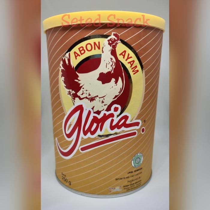 

Gloria Abon Ayam 250 Gram - Abon Ayam Segar Cocok Untuk Lauk Dan Campuran Roti Berat 250 G