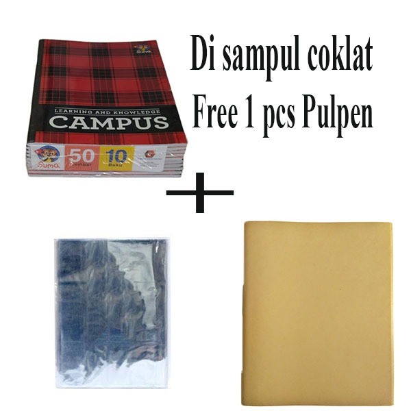 

JAMIN MURAH !!!Buku Tulis Campus & Sidu Disampul Free Pulpen(BISA LANGSUNG ORDER)