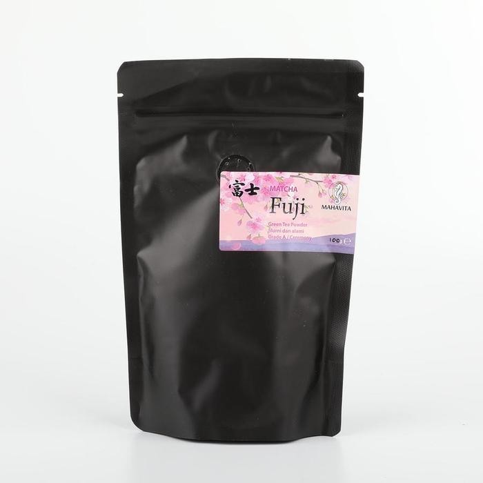

Mahavita Matcha FUJI Pure Green Tea Powder Ceremonial Grade Bubuk Teh Hijau Murni - 100gr