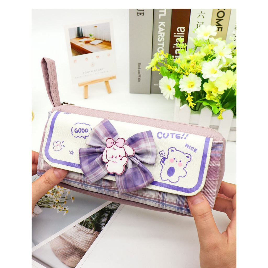 

JAMIN MURAH !!!Tempat Kotak Pensil Pen Case Model Korea Lucu Kapasitas Besar CS016(BISA LANGSUNG ORDER)