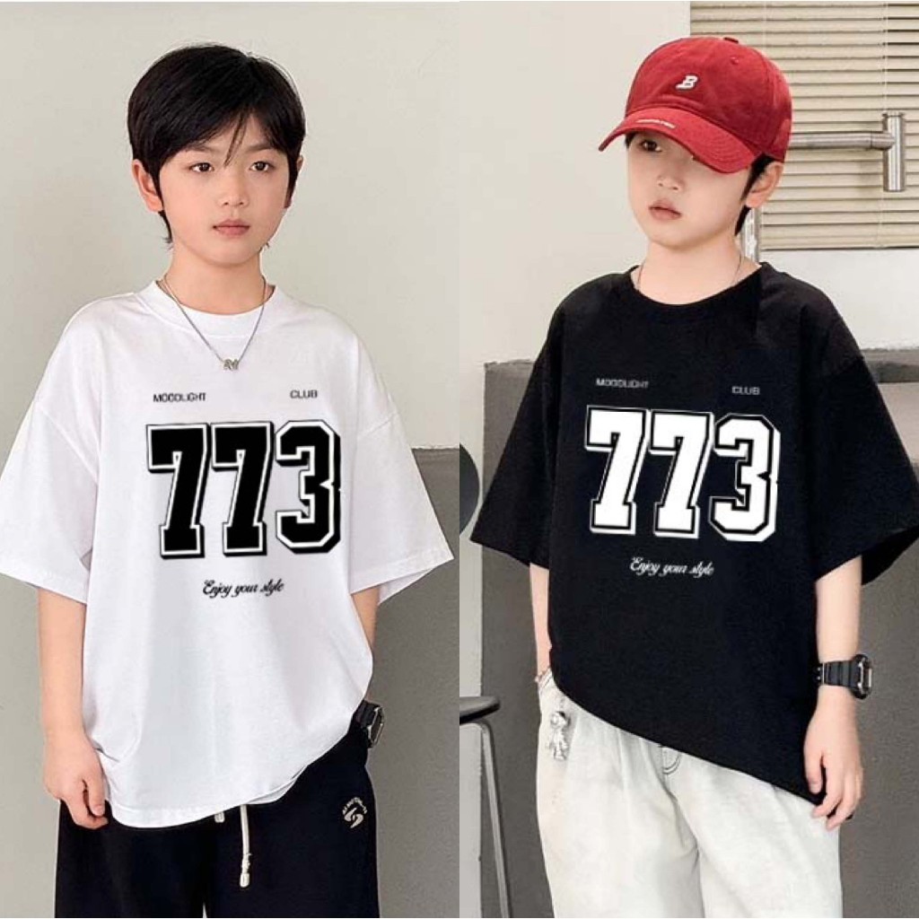 【COD24 jam siap kirim】baju anak laki laki keren |baju anak cowok |baju import anak |Hitam cocobaby t