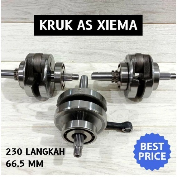 as kruk xiema bandul askruk xiema crf diablo 230 langkah 66 66,2 mm pnp CB gl tiger megapro
