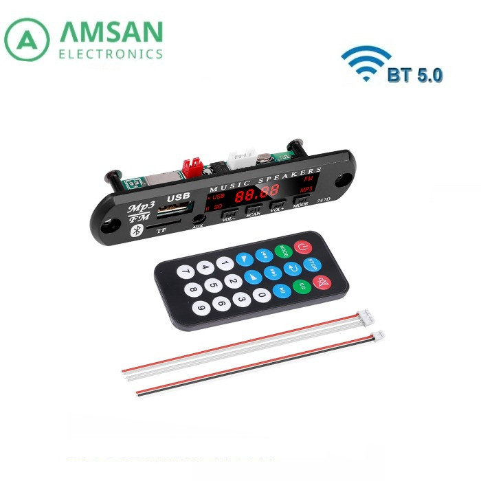 Bluetooth Mp3 Modul Digital Radio FM USB TF Music Player