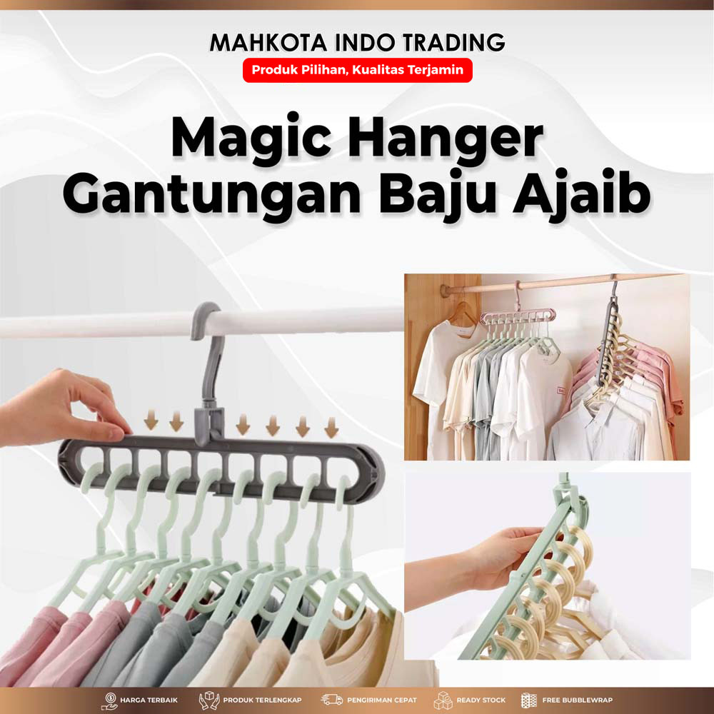 Magic Hanger Gantungan Baju Ajaib