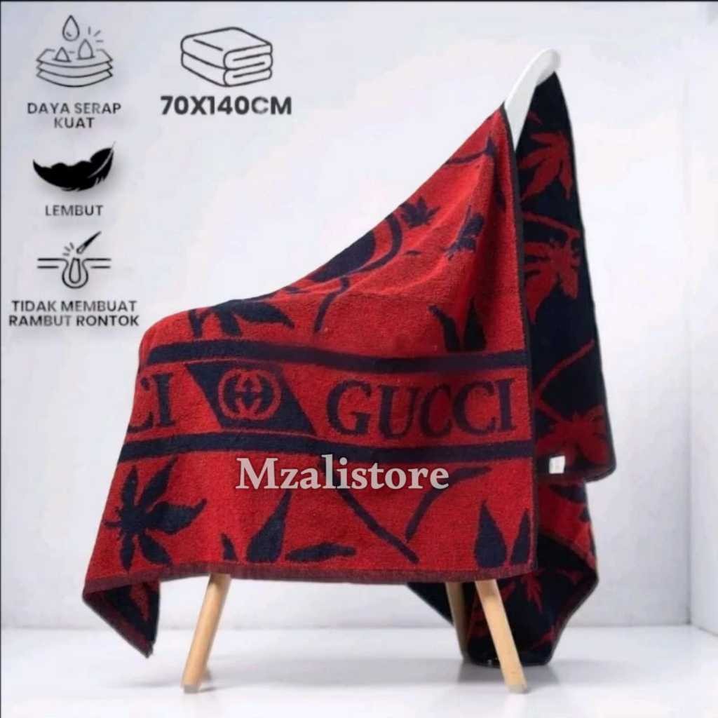 Handuk Gucci Jumbo 80x150 | Handuk Mandi Gucci SAKURA / Handuk Mandi Dewasa / Handuk Dewasa / Handuk