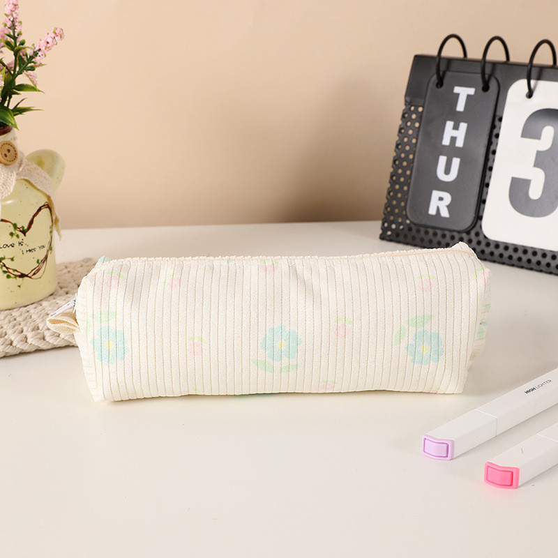 

1 Pieces Lytwtw's Kawaii Cute Cartoon Flower Pen Pencil Bag School Office Supplies Stationery Receive Tools Case
