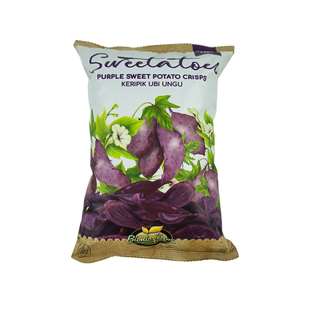 

Bionic Farm Sweetatoes Purple Sweet Potato Crisps 50Gr