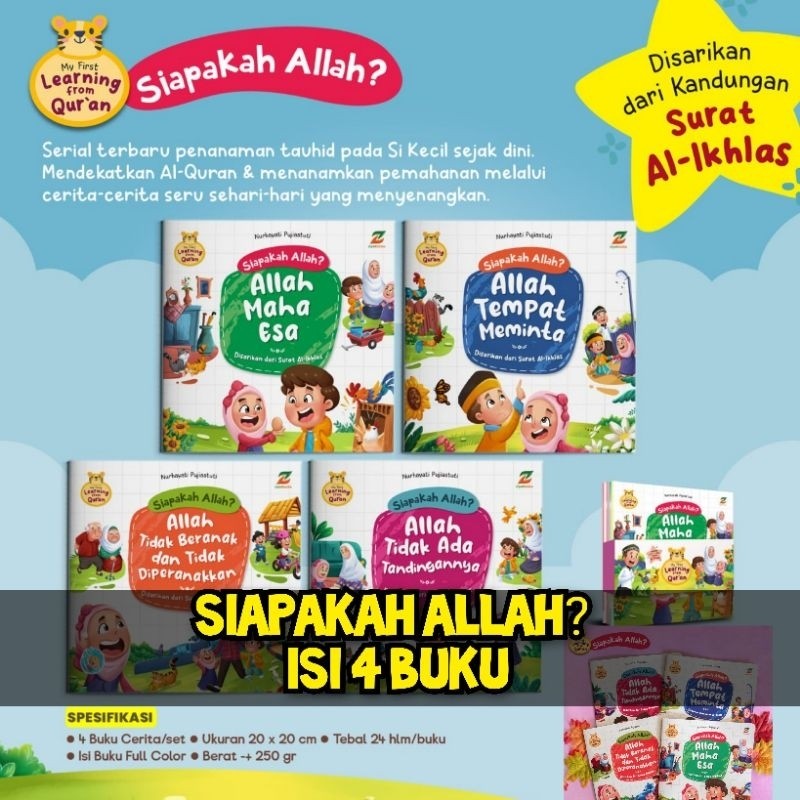 

My First Learning from Qur'an (isi 4) Buku Dongeng Cerita Anak Islami Children Book Ziyadbooks Ziyad