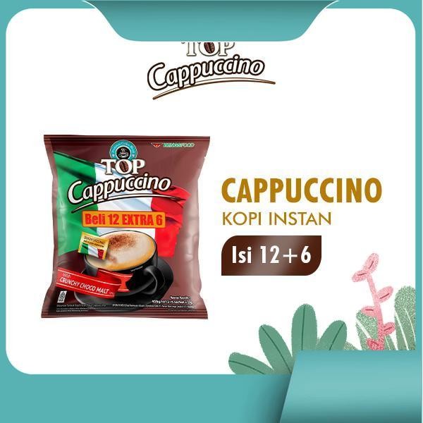 

TOP Kopi Cappucino Bag 25gr isi 12+6