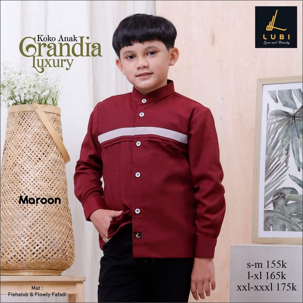 LUBI KOKO ANAK KA GRANDIA MAROON