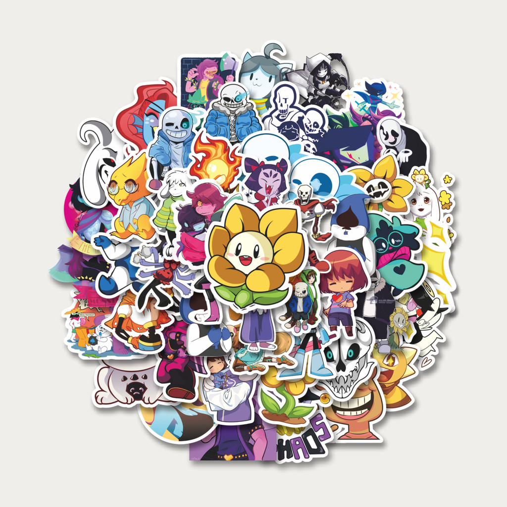 

Sticker Pack Stiker Kartun Undertale and Deltarune | Sticker TUMBLR | Stiker LAPTOP KOPER HELM