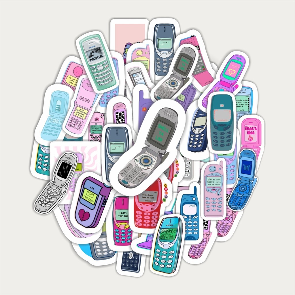 

Sticker Pack Stiker HP Jadul/Vintage | Sticker TUMBLR | Stiker LAPTOP KOPER HELM