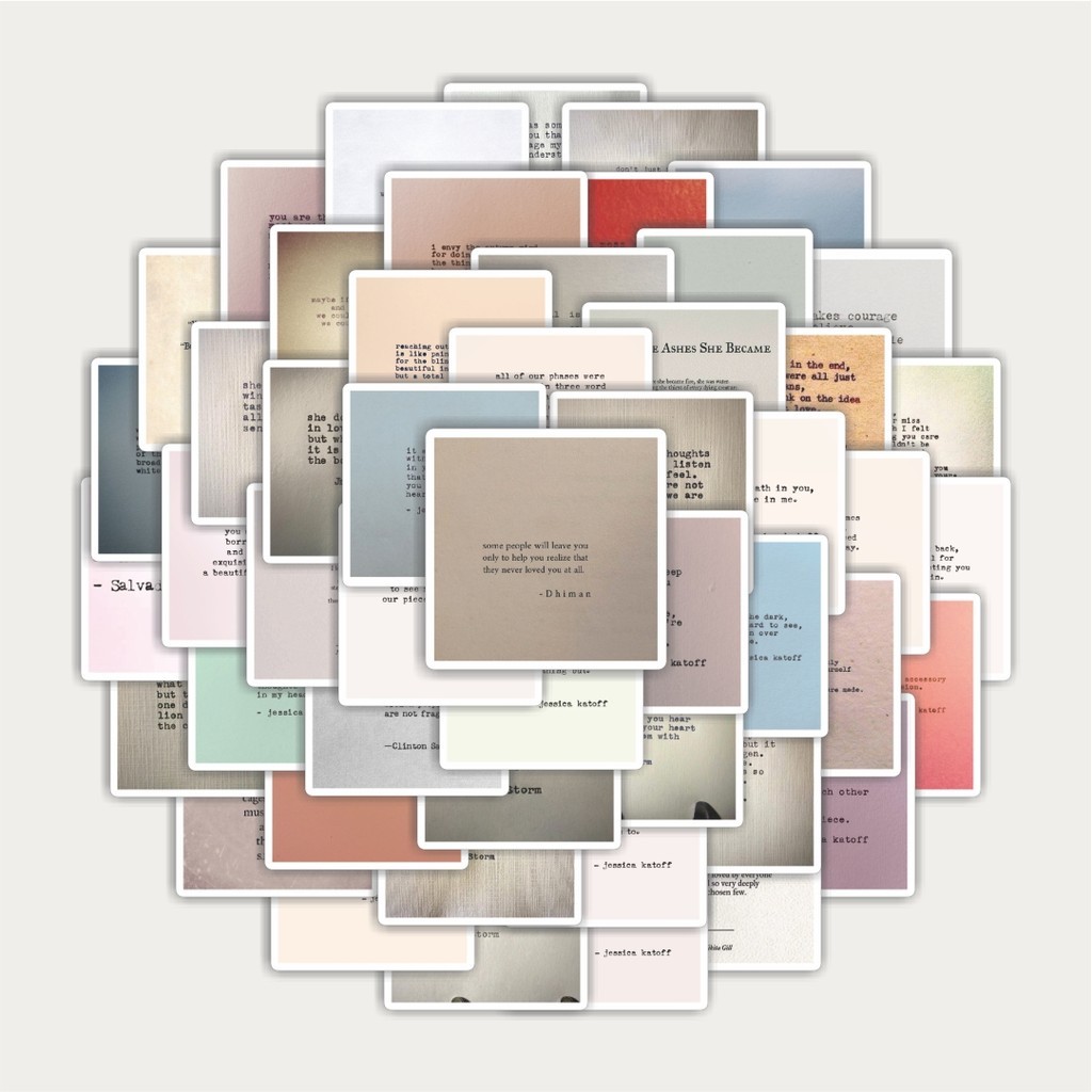 

Sticker Pack Stiker Retro Inspirasi Kata-Kata | Sticker TUMBLR | Stiker LAPTOP KOPER HELM