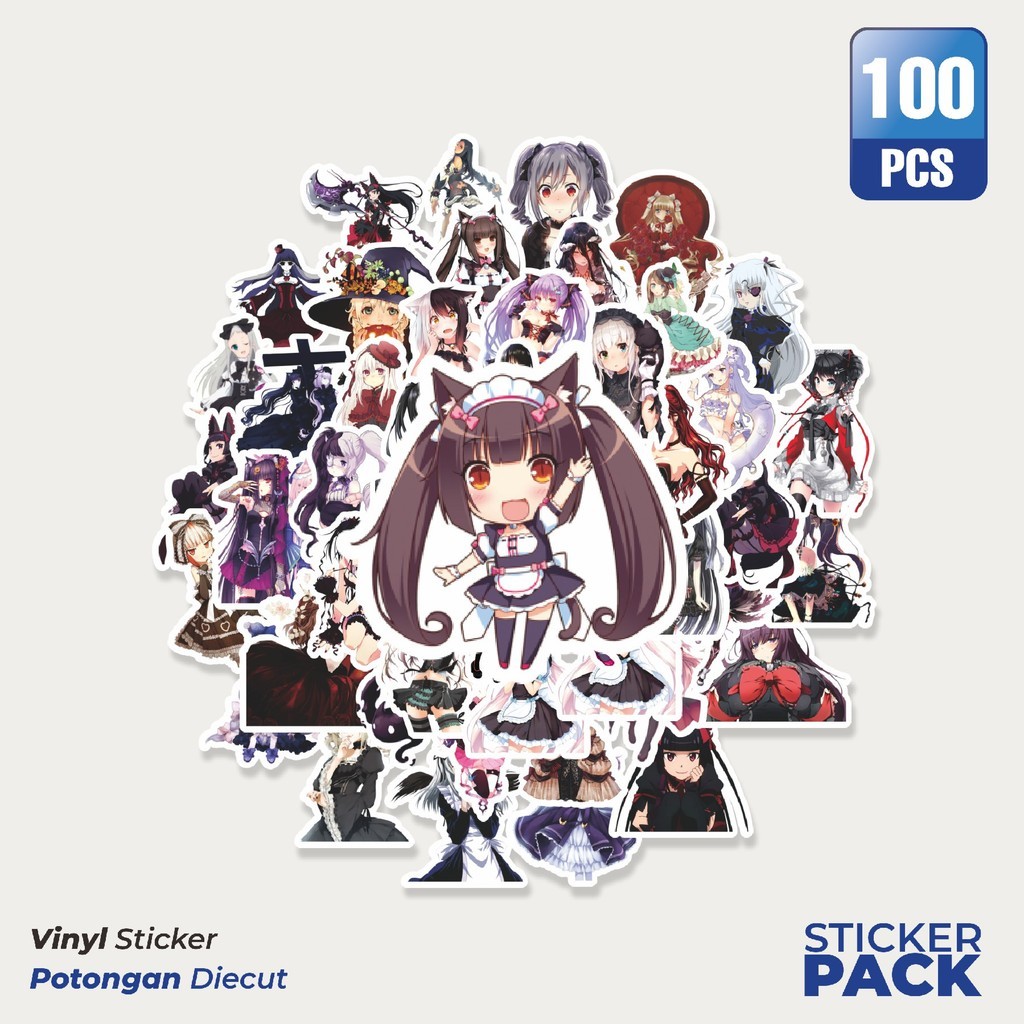 

Stiker Vinyl Stiker Anime Dramatical Murder Waterproof Aesthetic- Untuk Laptop, Motor, dan Helm - Paper Stationery Pack