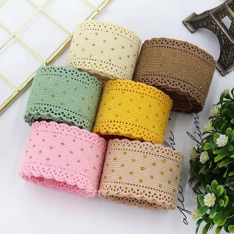 

5 Yards Lace Corduroy Ribbons Sewing Crafts Hair Bow Making Gift Wrapping Accessories Ribbon Decoration