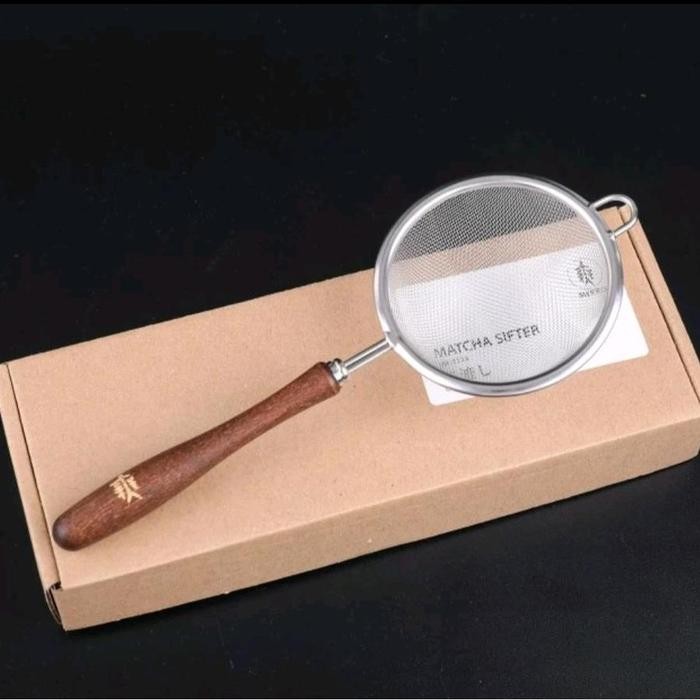 

MERKO Sifter | Saringan Bubuk Matcha Kayakan | Japanese tea powder - Sifter handle kayu