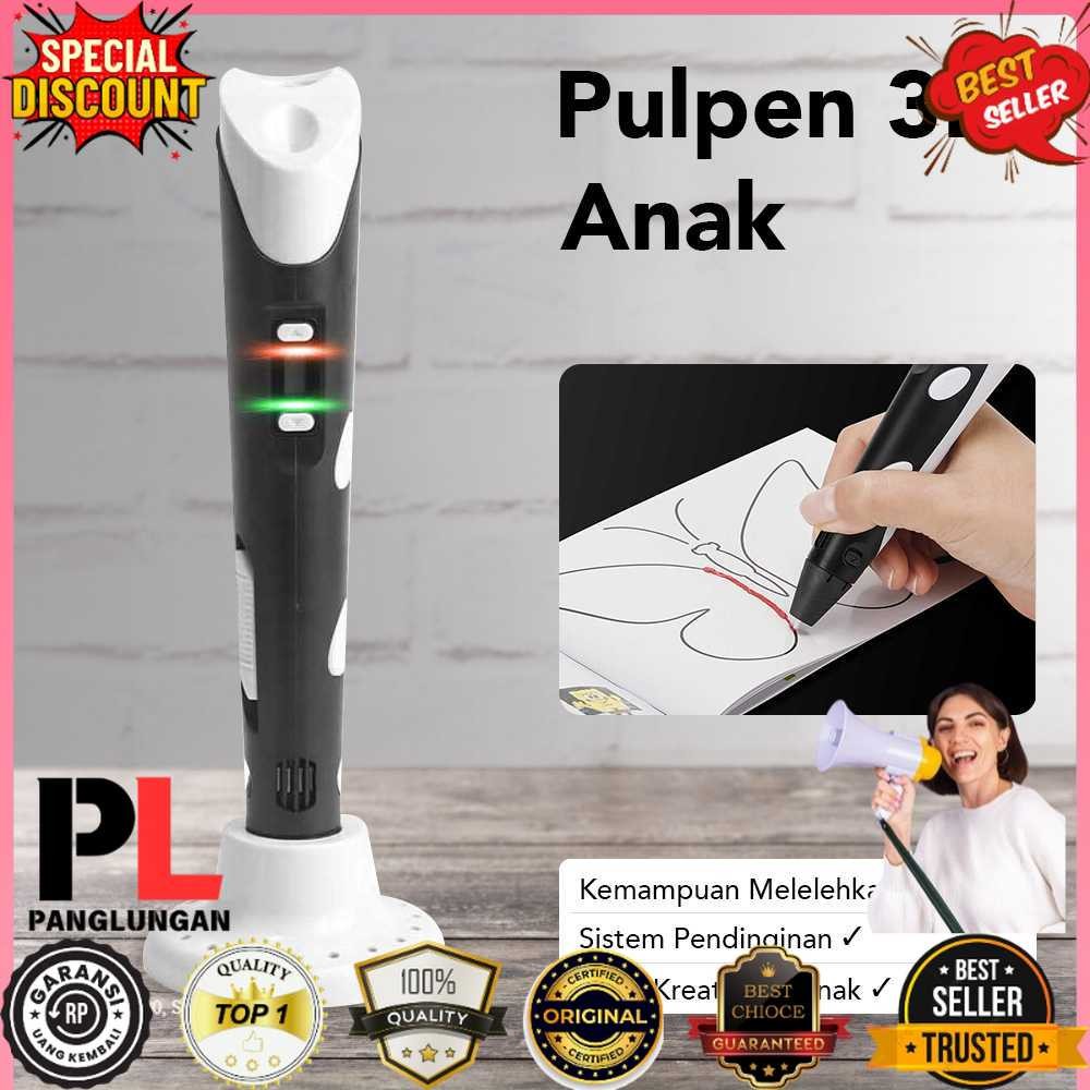 

ETIGREE Pulpen 3D Anak Printing Magic Drawing Filament EU Plug - P62-2